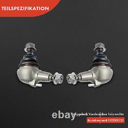 10-Teilig Kit Bras de Suspension de Roue Avant pour Mercedes Classe E W212 S212