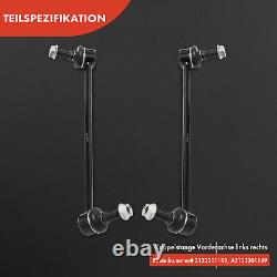 10-Teilig Kit Bras de Suspension de Roue Avant pour Mercedes Classe E W212 S212