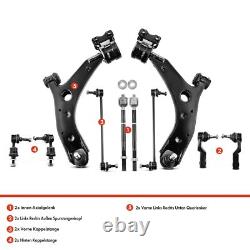 10x Kit Bras de Suspension Avant Arrière pour Mazda 3 BK 5 Cw CR19 1.4 1.6 1.8