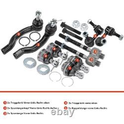 10x Kit Bras de Suspension Avant Arrière pour Nissan NP300 Navara D40 Pathfinder
