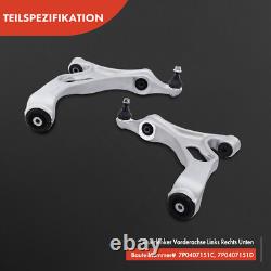 10x Kit Bras de Suspension Avant Essieu pour Audi Q7 4LB 3.0 3.6 4.2 6.0 Quattro