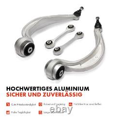 10x Kit Bras de Suspension Avant Gauche Droite pour Audi A4 8K A5 8T Q5 Porsche