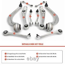 10x Kit Bras de Suspension Avant Gauche Droite pour Audi A4 8K5 A5 8T3 8F7 Q5