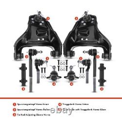 10x Kit Bras de Suspension Avant Intérieur Extérieur pour Chevrolet Blazer S10