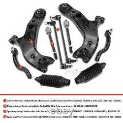 10x Kit Bras de Suspension Essieu Avant pour Toyota Rav 4 III A3 2005-2013 2.0L