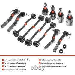 12x Kit Bras de Suspension Avant Arrière pour Jeep Grand Cherokee II Wg Wj