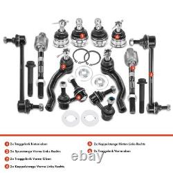 12x Kit Bras de Suspension Avant Arrière pour Nissan NP300 Navara D40 Pathfinder