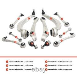 12x Kit Bras de Suspension Avant Gauche Droite pour Audi A4 8K2 8K5 A5 8T3 Q5 À