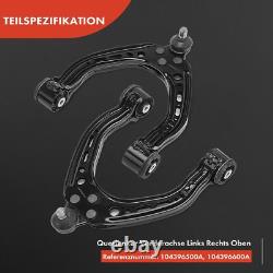 12x Kit Bras de Suspension Avant Gauche Droite pour Tesla Modèle S 5YJS 60 70