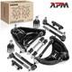 12x Kit Bras De Suspension Avant Intérieur Extérieur Pour Chevrolet Blazer S10