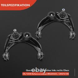 12x Kit Bras de Suspension avant Bas Obenfür Mazda 6 Gg Break Gy 02-06 1.8