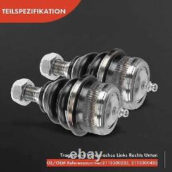 12x Kit Bras de Suspension avant Gauche Droite pour Mercedes-Benz W211 S211 C219