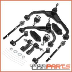 12x Kit Bras de Suspension de Roue AVANT GAUCHE + R pour Jeep Cherokee Kk Dodge