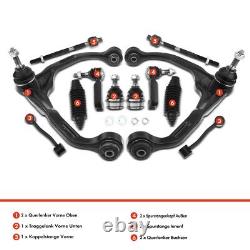 12x Kit Bras de Suspension de Roue AVANT GAUCHE + R pour Jeep Cherokee Kk Dodge