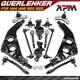 14x Kit Bras De Suspension Avant Gauche Droite Pour Mini R50 R53 Cooper Un Works