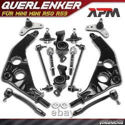 14x Kit Bras de Suspension Avant Gauche Droite pour Mini R50 R53 Cooper Un Works