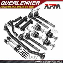 14x Kit Bras de Suspension Essieu pour Chevrolet Blazer S10 GMC JIMMY 2.2L 4.3L