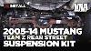 2005 2014 Mustang Team Z Rear Street Suspension Kit Review U0026 Install