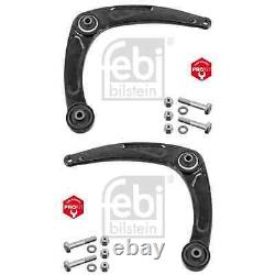 2X Febi Kit Bras de Suspension Inférieure Avant Pour Citroën C4 Peugeot 307