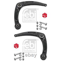 2X Febi Kit Bras de Suspension Inférieure Avant Pour Citroën C4 Peugeot 307