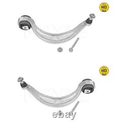 2X MEYLE Kit Bras de Suspension Arrière Inférieure Avant Pour Audi A4 A5 +