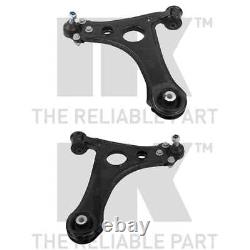 2X NK Kit Bras de Suspension Avant Droite Extérieur en Bas à Gauche Adapté Pour