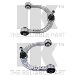 2X NK Kit Bras de Suspension Avant Droite Extérieur en Haut à Gauche Pour