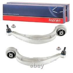 2X TOPRAN Kit Bras de Suspension Arrière Inférieure Avant Pour Audi A4 A5 +