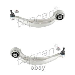 2X TOPRAN Kit Bras de Suspension Arrière Inférieure Avant Pour Audi A4 A5 +