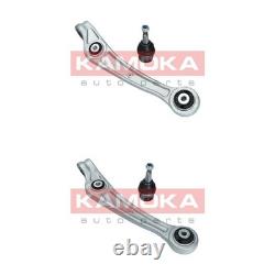 2x KAMOKA Kit Bras de Suspension Inférieure Avant Convient pour Audi A4 A5 A6 A7