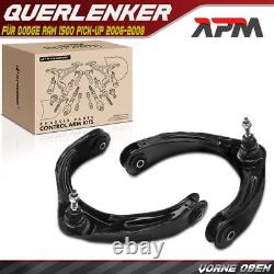 2x Kit Bras de Suspension Rotule Avant Haut pour Dodge RAM 1500 Pick-Up