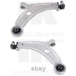 2x NK KIT BRAS DE SUSPENSION AVANT L/R INFÉRIEURE compatible avec CITROËN C4