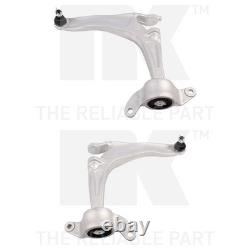 2x NK Kit Bras de Suspension Avant à Gauche + Droite Dessous Extérieur Pour