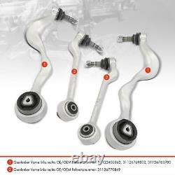 4-Teilig Kit Bras de Suspension Avant Gauche Droite pour BMW 3er E90 E91 E92 1er