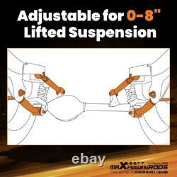 4x Bras De Contrôle Avant Ajustable For Jeep Grand Cherokee 93-1998 Wrangler Tj