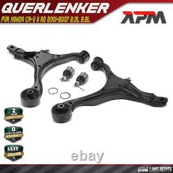 4x Kit Bras de Suspension Avant pour Honda Cr-V II Rd 2001-2007 2.0L 2.2L