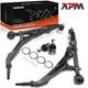 4x Kit Bras De Suspension Avant Pour Honda Crx Iii Eg Eh V Vi Ej Mb Mc 1.3l