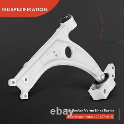 4x Kit Bras de Suspension Avant pour VW Cc Passat Audi Q3 Sharan Tiguan Seat