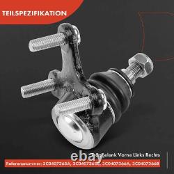 4x Kit Bras de Suspension Avant pour VW Cc Passat Audi Q3 Sharan Tiguan Seat