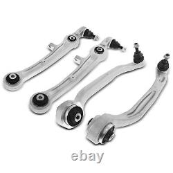 4x Kit Bras de Suspension Essieu avant Gauche en Bas A Droite pour Audi A6 4F C6