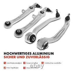 4x Kit Bras de Suspension Essieu avant Gauche en Bas A Droite pour Audi A6 4F C6