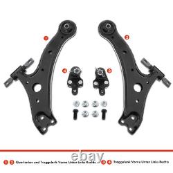 4x Kit Bras de Suspension Rotule Avant Gauche Droite pour Toyota Aurion Camry V5