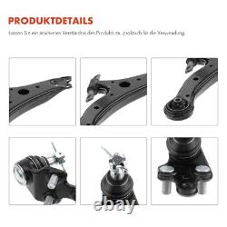 4x Kit Bras de Suspension Rotule Avant Gauche Droite pour Toyota Aurion Camry V5