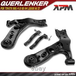 4x Kit Bras de Suspension avant Bas Extérieur pour Toyota Rav 4 III A3 A4 Lexus