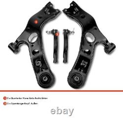 4x Kit Bras de Suspension avant Bas Extérieur pour Toyota Rav 4 III A3 A4 Lexus