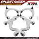 4x Kit Bras De Suspension Avant Bas Haut L+r Pour Porsche Panamera 970