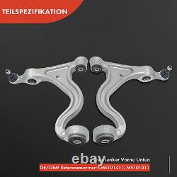 4x Kit Bras de Suspension avant Bas Haut L+R pour Porsche Panamera 970