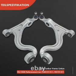 4x Kit Bras de Suspension avant Bas Haut L+R pour Porsche Panamera 970 09-13