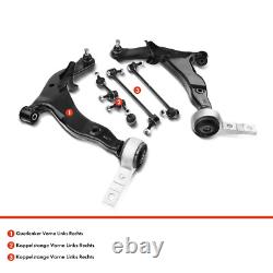6x Kit Bras de Suspension Avant Arrière Gauche Droite pour Nissan Murano I Z50