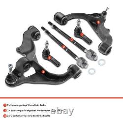6x Kit Bras de Suspension Avant Gauche Droite pour Dodge RAM 1500 Pick-Up Dj DS
